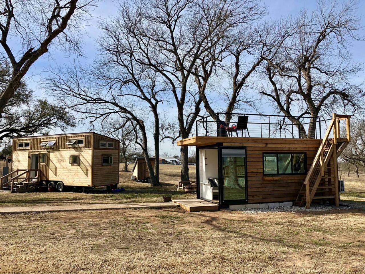 Montana Escape Elegant Tiny House In Waco Near Magnolia Villa Luaran gambar